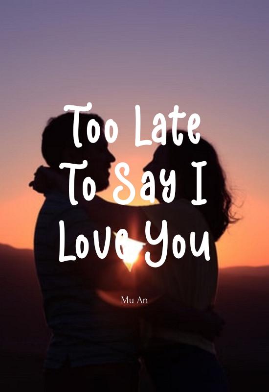 Too Late To Say I Love You